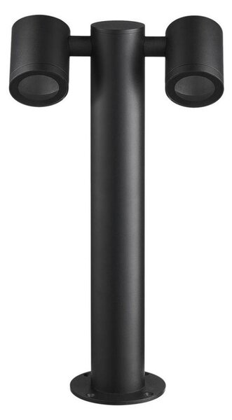 Vonkajšia lampa KETTO 2xGU10/60W/230V IP44 čierna