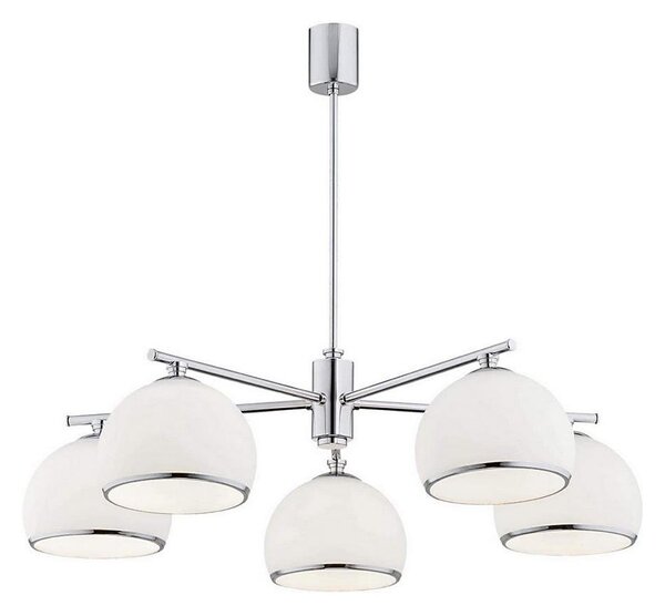 Argon 2087 - Luster na tyči MARBELLA 5xE27/15W/230V chróm