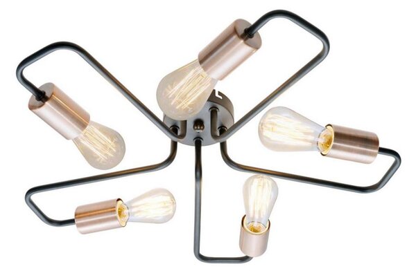 Prisadený luster HERPE 5xE27/60W/230V