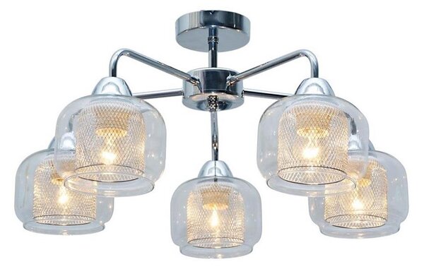 Prisadený luster RAY 5xE14/40W/230V