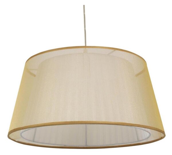 Luster na lanku CHARLIE 1xE27/60W/230V béžová