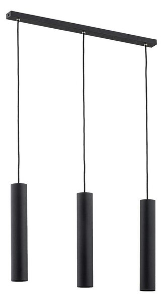 Argon 6112 - Luster na lanku GOMERA 3xGU10/5W/230V čierna