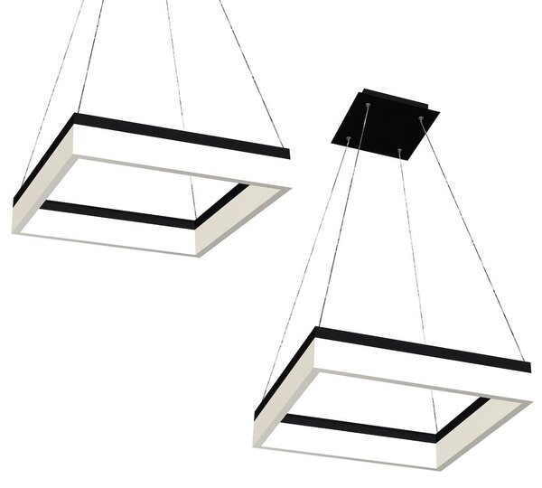Závesné LED svietidlo Nero, 1x LED 32w, 4000k, b