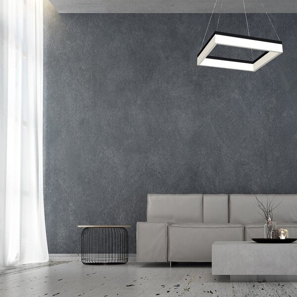 Závesné LED svietidlo Nero, 1x LED 32w, 4000k, b