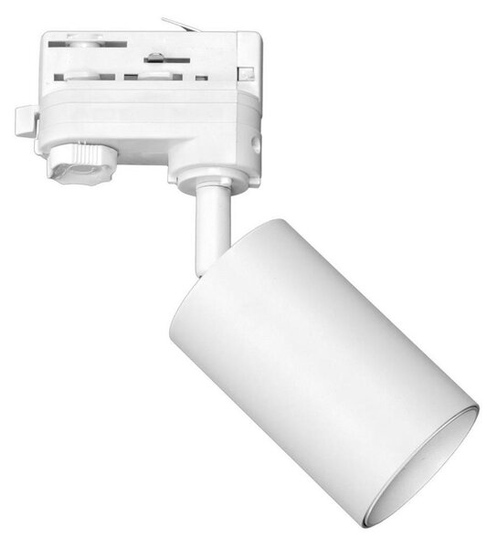 Bodové svietidlo do 3-fázového lištového systému PIPE 1xGU10/25W/230V biela
