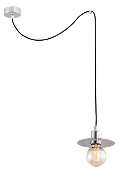 Argon 3836 - Luster na lanku CORSO 1xE27/15W/230V lesklý chróm