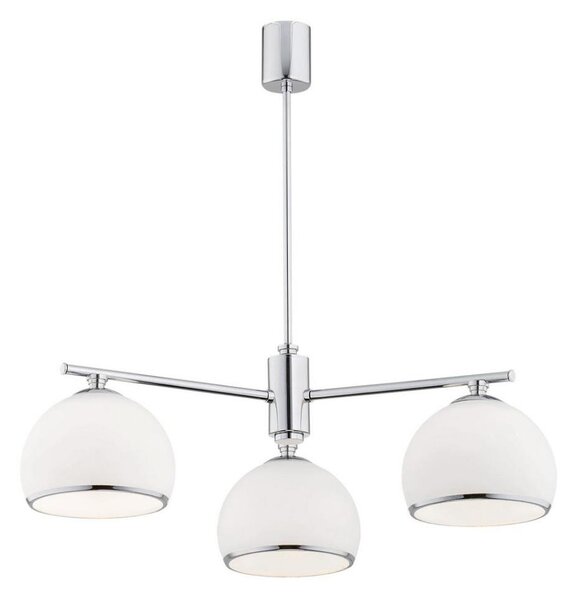 Argon 1487 - Luster na tyči MARBELLA 3xE27/15W/230V lesklý chróm