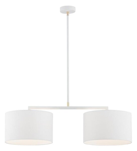 Argon 0900 - Luster na tyči KARIN 2xE27/15W/230V biela