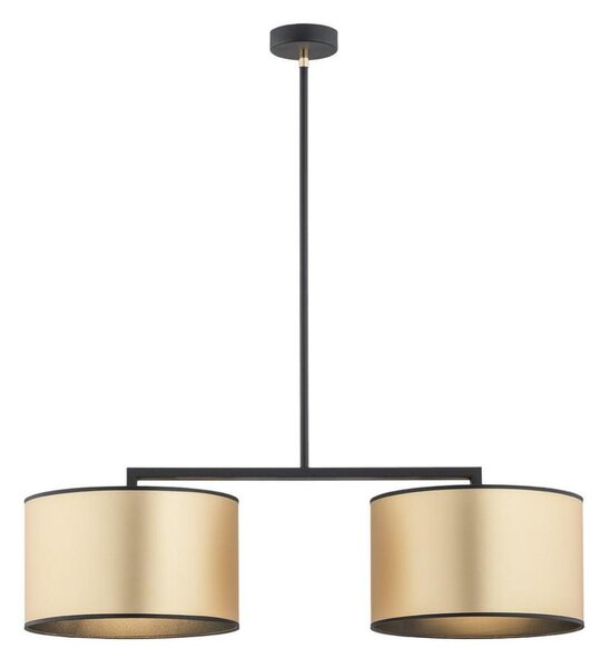 Argon 0898 - Luster na tyči KARIN 2xE27/15W/230V mosadz/čierna