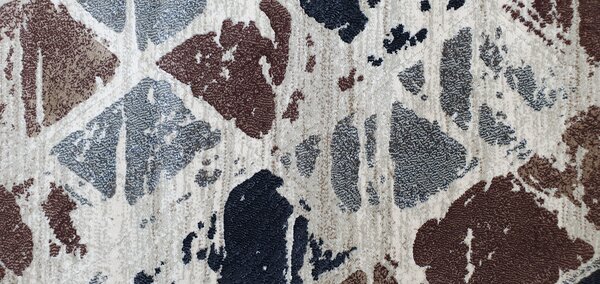Spoltex , Kusový koberec Cambridge bone 7879, 80x150, hnedá, chodba / predsieň