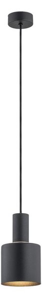 Argon 4219 - Luster na lanku SINES 1xE27/15W/230V pr. 12 cm čierna