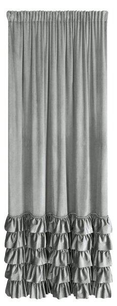 ZATEMŇOVACÍ ZÁVES NA PÁSKE CARLI 140X270 CM STRIEBORNÁ