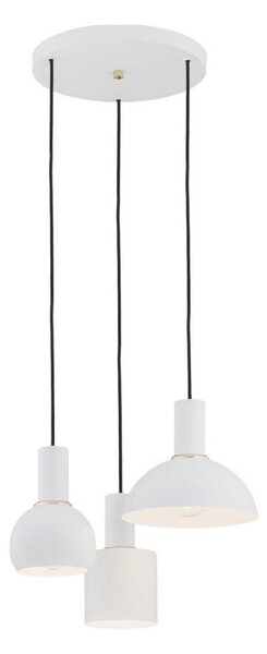 Argon 1468 - Luster na lanku SINES 3xE27/15W/230V biela