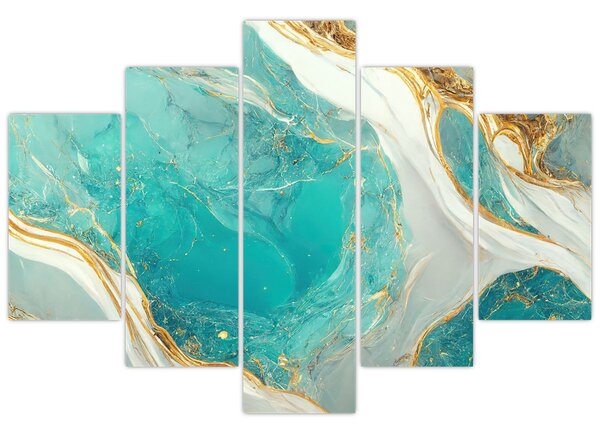 Obraz - Mramorový design II. (150x105 cm)