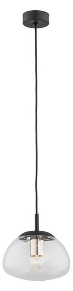 Argon 4331 - Luster na lanku TRINI 1xE27/15W/230V pr. 20 cm čierna