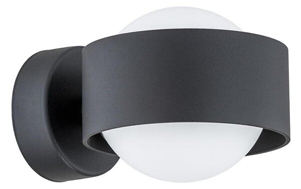 Argon 8059 - Nástenné svietidlo MASSIMO PLUS 1xG9/6W/230V čierna