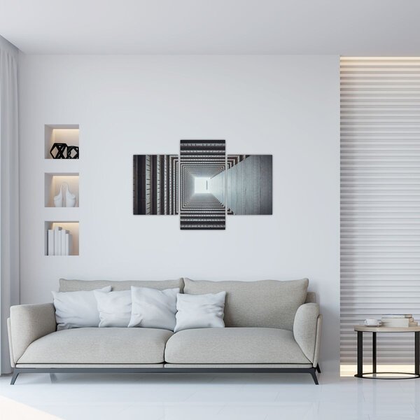 Obraz - Pohľad zvnútra budovy (90x60 cm)