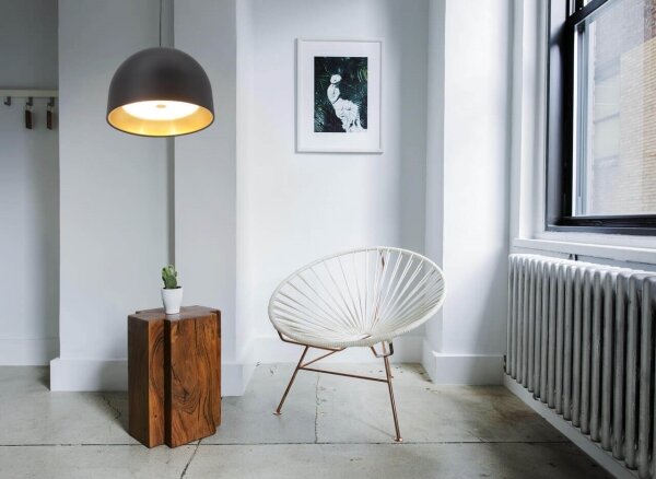 Klausen 113007 - Luster na lanku GRAVITY 3xE27/7W/230V čierna