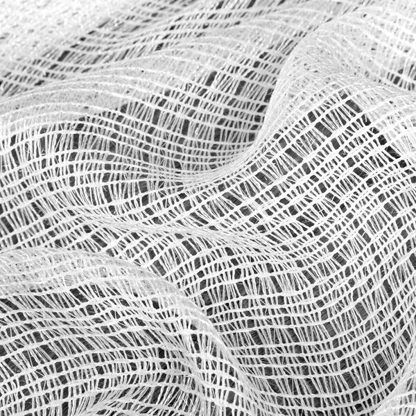 ZÁCLONA NA KRÚŽKOCH ELIRA 140X250 CM BIELA