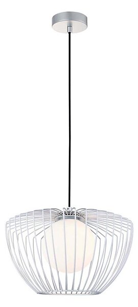 Klausen 111026 - Luster na lanku FORMAL 1xG9/4W/230V strieborná