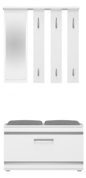 TP Living Predsieňová stena OPAL III biela