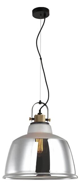 Klausen 111019 - Luster na lanku ASGARD 1xE27/11W/230V strieborná