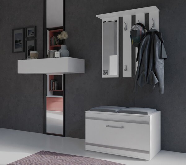 TP Living Predsieňová stena OPAL III biela
