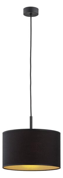 Argon 4341 - Luster na lanku KARIN 1xE27/15W/230V čierna/zlatá
