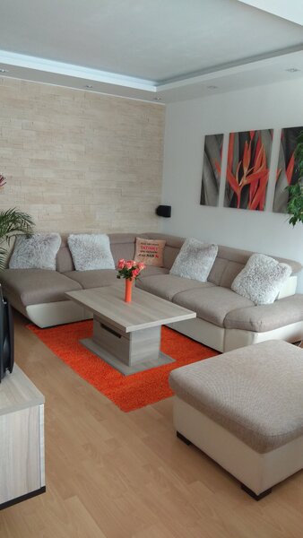 Mono Carpet , Kusový koberec Efor Shaggy 3419 Orange, 120x170, oranžová, obývacia izba
