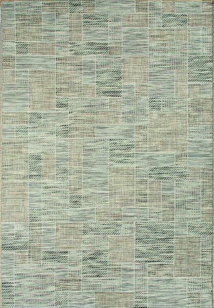Spoltex koberce Liberec Kusový koberec Terazza 21107-740 Ivory Silver / Taupe - 80x150 cm