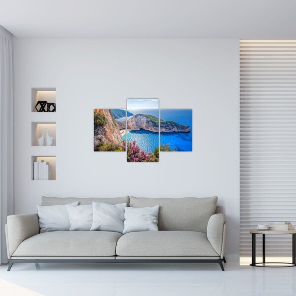 Obraz - Pláž Navagio, Grécko (90x60 cm)