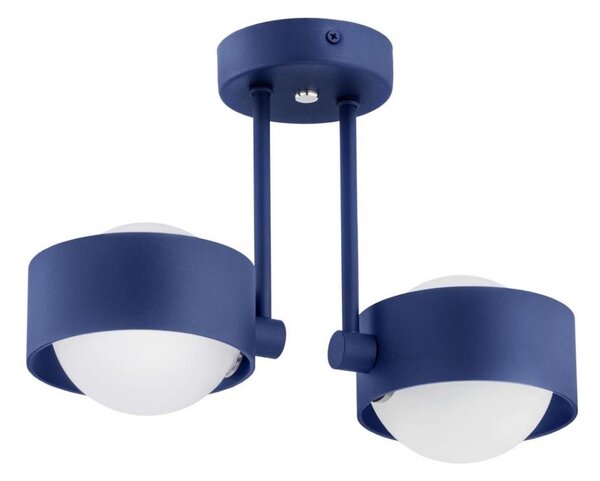 Argon 7090 - Luster na tyči MASSIMO PLUS 2xG9/6W/230V modrá