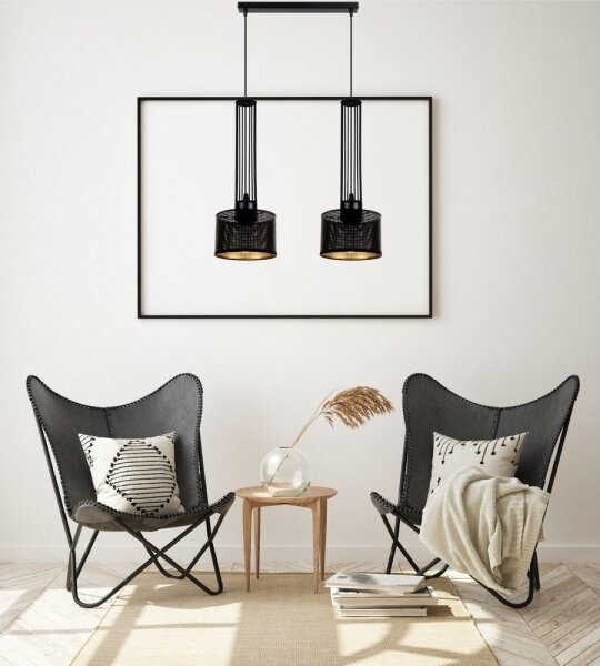 Luster na lanku ELIS 2xE27/60W/230V