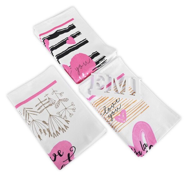 Kuchynské utierky Dear set 9 ks EMI