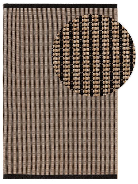 MOOD SELECTION Exteriérový koberec Naoto Beige/Black - koberec ROZMER CM: 120 x 170