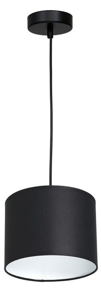 Luster na lanku ARDEN 1xE27/60W/230V pr. 18 cm čierna/biela