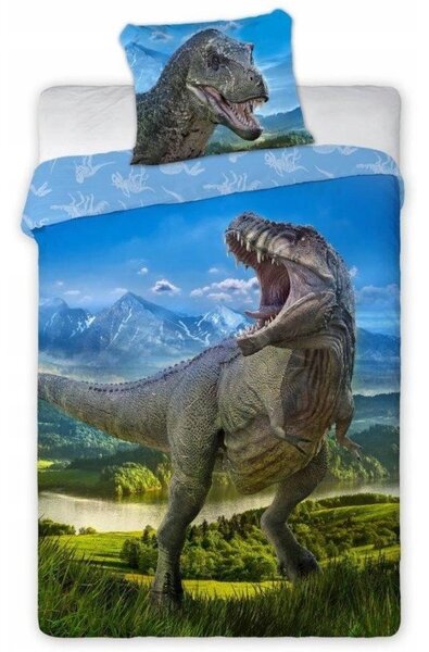 Obliečky T-Rex 140 x 200 + 70 x 90 cm FARO