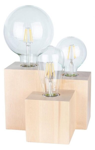 Spot-Light 2276360 - Stolná lampa VINCENT 3xE27/15W/230V