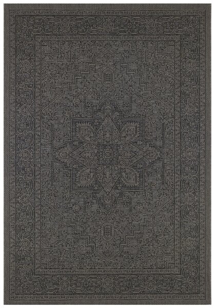 NORTHRUGS - Hanse Home koberce Kusový koberec Jaffa 103873 Black / Grey - 140x200 cm