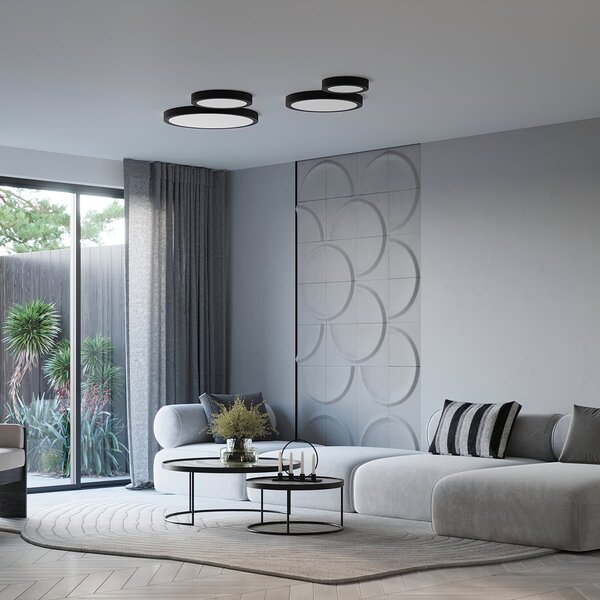 Stropné LED svietidlo Onyx 30, 1x LED 23w, 3000k, w