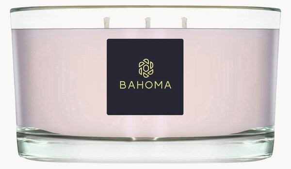 Ručne vyrobená vonná sviečka's 3 knôtmi (Velvet Peony & Cashmere)