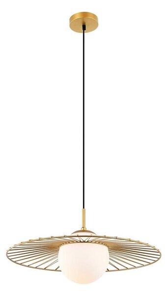 ITALUX MDM-4003/1 GD - Luster na lanku SALLY 1xE27/40W/230V zlatá