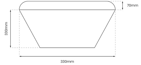 Stropné LED svietidlo Nemo, 1x LED 17w, 4000k, b