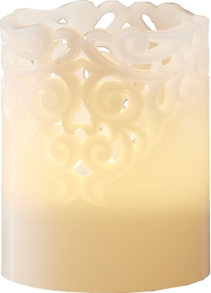 LED vosková sviečka Clary 10 cm