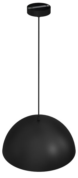Závesné svietidlo Beta, 1x zlaté/čierne kovové tienidlo, (fi 35cm), b