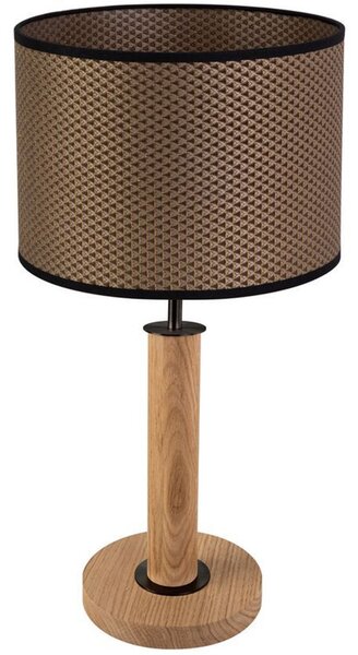 Spot-Light 7017400711551 - Stolná lampa BENITA 1xE27/60W/230V dub