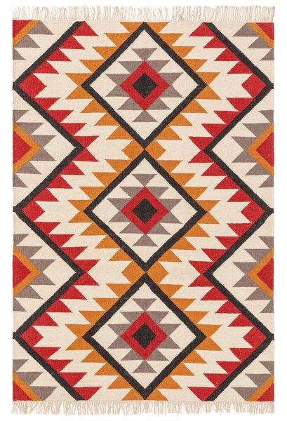 MOOD SELECTION Kelim Zalan Red - koberec ROZMER CM: 120 x 170