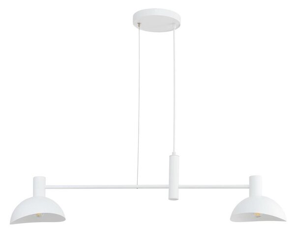 Luster na lanku ARTIS 2xE14/40W/230V biela