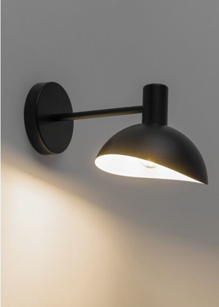 Nástenná lampa ARTIS 1xE14/40W/230V čierna