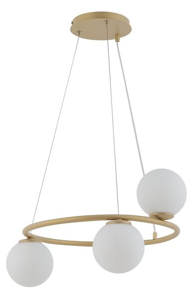 Luster na lanku GAMA 3xG9/12W/230V zlatá